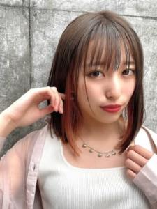 インナーカラー　ピンク　イヤリングカラー　大人デザインカラー - Bruder掲載