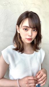 インナーカラー　イヤリングカラー　大人女性 - Bruder掲載