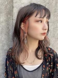インナーカラー　グラデーション　ブリーチ　ハイトーン　春 - Bruder掲載