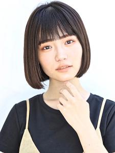 ワンレングスのミニボブ - hair make flencia掲載