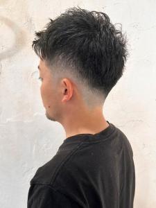 【Reir吉祥寺】*メンズショート+フェード+アップバング* - Reir_吉祥寺 レイール キチジョウジ掲載