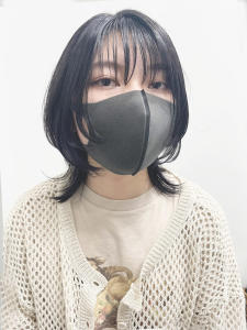ミディアムウルフ　【池袋美容室　uchla】 - uchla 池袋 by rcid掲載