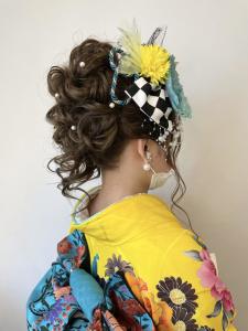 成人式着付け/ヘアセット/SOHO宮原 - SOHO hair & botanical 大橋店掲載