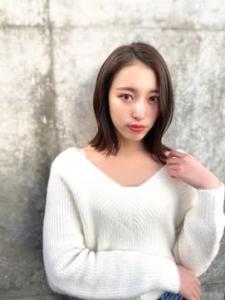 外ハネ　大人ボブ　オフィスヘア - Bruder掲載