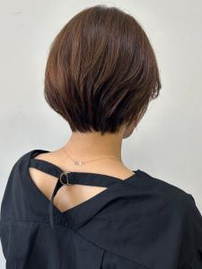 丸みショート　ダークブラウン　30代40代 - Broaden by anon掲載