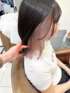 ホワイトカラー 見せるインナーカラー【横浜】k - Neolive aim 横浜店掲載