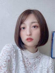 大人ボブ　前下がりボブ　ボブ　オフィスヘア - Bruder掲載