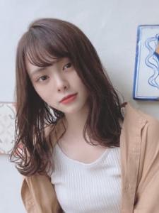 セミロング　外ハネ　大人ヘア　オフィスヘア - Bruder掲載