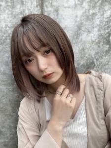 インナーカラー ??イヤリングカラー 　エアリーミディ - Bruder掲載