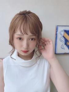 編み下ろし　編み込み　ヘアアレンジ　アップスタイル - Bruder掲載