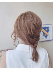 三つ編み　編み込み　簡単編み込み　簡単編み下ろし - Bruder掲載