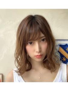 ミディ　ミディアムボブ　セミロング　鎖骨　鎖骨レングス - Bruder掲載