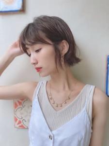 おくれ毛　ボブ　大人ボブ　大人ショート　ショートボブ - Bruder掲載