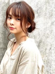 ヘアアレンジ　アップスタイル　シニオン　パーティー　入学式 - Bruder掲載