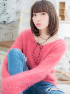 黒髪グレーベージュ大人かわいい前下がりボブ　アースカラー - mod's hair【モッズヘア】越谷/越谷西口店掲載