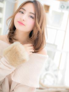外国人風インナーカラー小顔内巻きワンカール　シルキーベージュ - mod's hair【モッズヘア】越谷/越谷西口店掲載