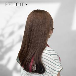 【FELICITA】隠せるインナーカラー×ツヤ髪ストレート - FELICITA musse店掲載