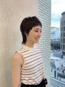 個性的ショートウルフ - ELLYLONDON 三宮Part2店掲載