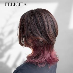 【FELICITA】ウルフくびれボブ×ハイカラーインナー - FELICITA musse店掲載
