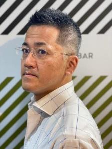 大人カッコいい30代40代50代以上アップバンクショート - BARBER-BAR 四谷店掲載