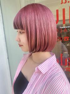 高発色◎ピンクアッシュ×ボブ - e.m.a PREMIUM BEAUTY SALON掲載