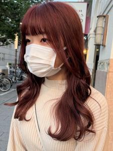 大人っぽ透明感カラー♪チェリーレッドブラウン - e.m.a PREMIUM BEAUTY SALON掲載