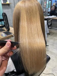 ケアブリーチ+ベージュカラー+髪質改善 - hairLuk 髪質改善・トリートメント立川南口店掲載
