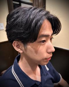 ニュアンスパーマセンターパート - HIRO GINZA BARBER SHOP 横浜掲載