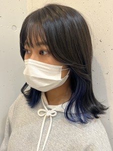 【SHIMA】ネイビーブルーインナー - ivy by CIEL 女性専用サロン掲載