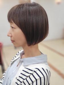 透明感グレージュカラー×ナチュラルボブ - e.m.a PREMIUM BEAUTY SALON掲載