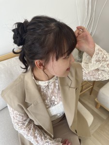 【guerir enomiya】お団子ヘアアレンジ - guerir enomiya掲載