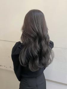大人気グレージュ 韓国風ロングウェーブヘア【横浜】 - Neolive aim 横浜店掲載