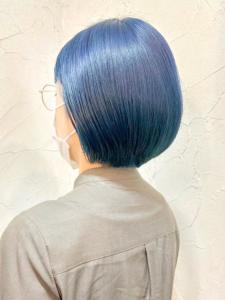 【Reir下北沢】*フレンチボブ+ネイビーブルー* - Reir_下北沢掲載