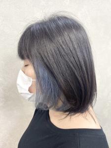 インナーカラーオーシャンブルー - full bloom掲載