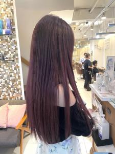 ワインレッドカラー　ロング【横浜】 - Neolive aim 横浜店掲載