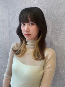 三軒茶屋_レディース_ロング_韓国巻き_ヨシンモリ_小顔 - HAIR & MAKE EARTH 三軒茶屋店掲載