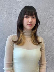 三軒茶屋_レディース_ロング_韓国巻き_ヨシンモリ_小顔 - HAIR & MAKE EARTH 三軒茶屋店掲載