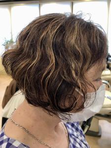 アシメショートボブ - hair&make imus MADOMOAZEL掲載