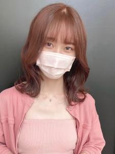 韓国風 くびれミディ ピンクベージュ ワイドバング - canoe 博多ミスト店掲載