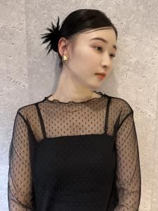 三軒茶屋_レディース_セミロング_ヘアアレンジ_ヘアセット_ - HAIR & MAKE EARTH 三軒茶屋店掲載