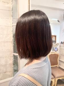 髪質改善ストレート内巻きボブスタイリング楽な生活梅ヶ丘美容室 - CHAINON掲載