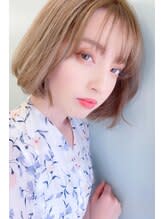 BERRY/大人ガーリー/ショート/ケアブリーチ/美髪/ボブ - hairs BERRY 長住店掲載