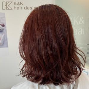 ピンクカラー×ブリーチなし - K&K hair design つつじが丘店掲載