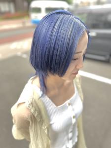 ブルーカラー - HAIR MAKE SANCTUARY掲載