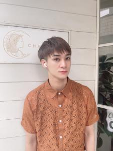 高崎翔太くん前髪あり刈り上げショートヘア多彩スタイリング可能 - CHAINON掲載