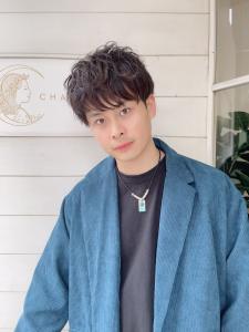 林明寛くん目力強め王道スパイキーマッシュショートテニミュ - CHAINON掲載