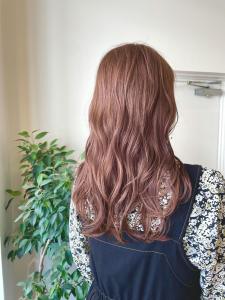 ピンクベージュ☆ - 半個室 rire hair 千早店掲載