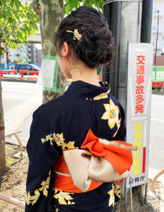 浴衣着付けヘアセット　只今キャンペーン中　￥6,600 - Mystere restaresta掲載