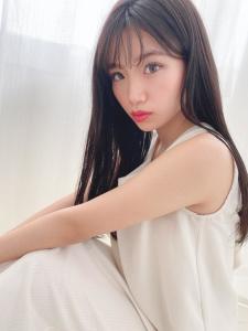 BERRY/黒髪/美髪/ロング/斜めバング/オーガニック/夏 - hairs BERRY 大橋店掲載