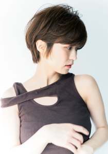 大人可愛い20代30代40代小顔丸みショートボブ美シルエット - shell吉祥寺【白髪ぼかし/ハイライト/髪質改善/縮毛矯正/ショート】掲載